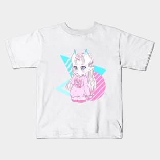 Jara peach shirt Kids T-Shirt